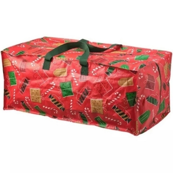IKEA Handbags - Ikea Vinter 2021 FRAKTA Christmas Shopping Storage Bag